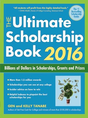 cover image of The Ultimate Scholarship Book 2016